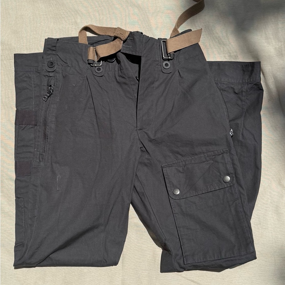 James Bond 007 N. Peal Gray Cargo Pants with Rugged Design 31X32 - Picture 8 of 11